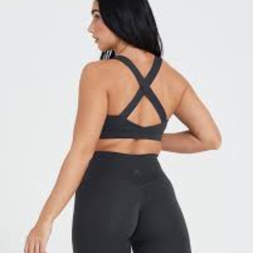 ONER ACTIVE SPORT BRA TIMELESS SQUARE NECK BRALETTE  SIZE S NEW WITH TAGS